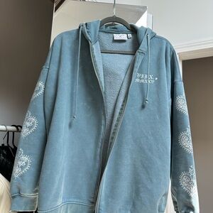 🔔Blue Graphic Hoodie